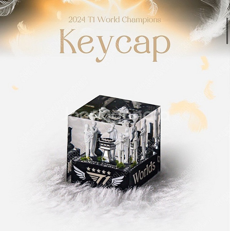T1 LOL Faker 2024 Worlds Champions Keycap Artisan Limited Merch | eBay