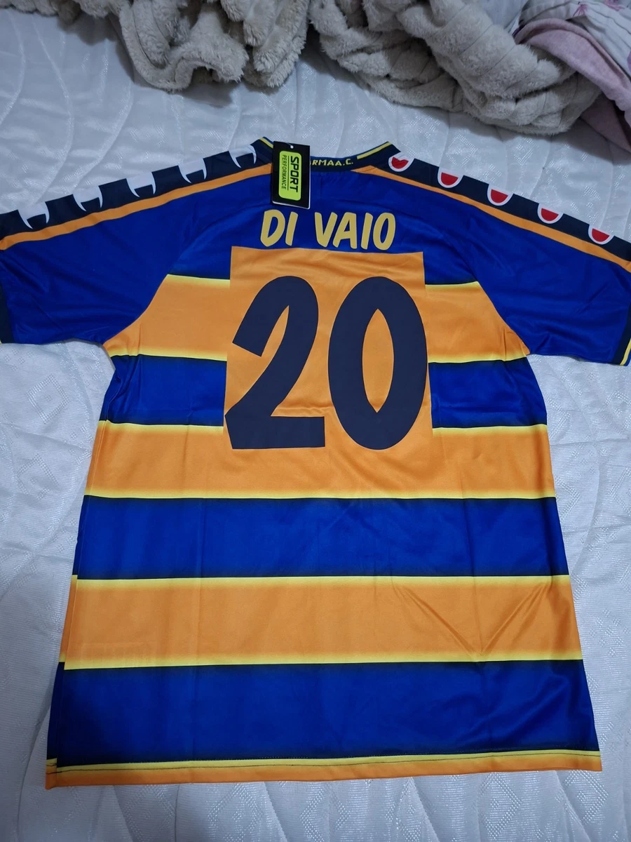 Maillot Extérieur AC Parma 2006-2007, Erreà, Numéro 19 Pisanu, Taille L