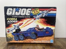 1988 Hasbro GI Joe Cobra Adder Vehicle Near Complete Sealed In Original Box