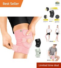 Knee Support Brace for Men Women, Adjustable Compression Sleeve Wrap Patellar...