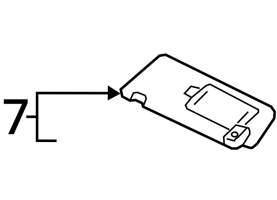 Espelho para-sol esquerdo Kia Optima driver 2016-2020 cinza KWCPH - Imagem 4 de 4