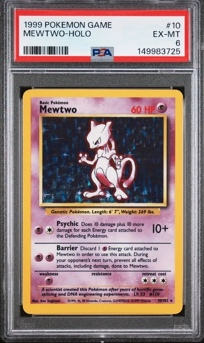 mewtwo pokemon card price Mewtwo Pokémon Individual Trading Cards for sale