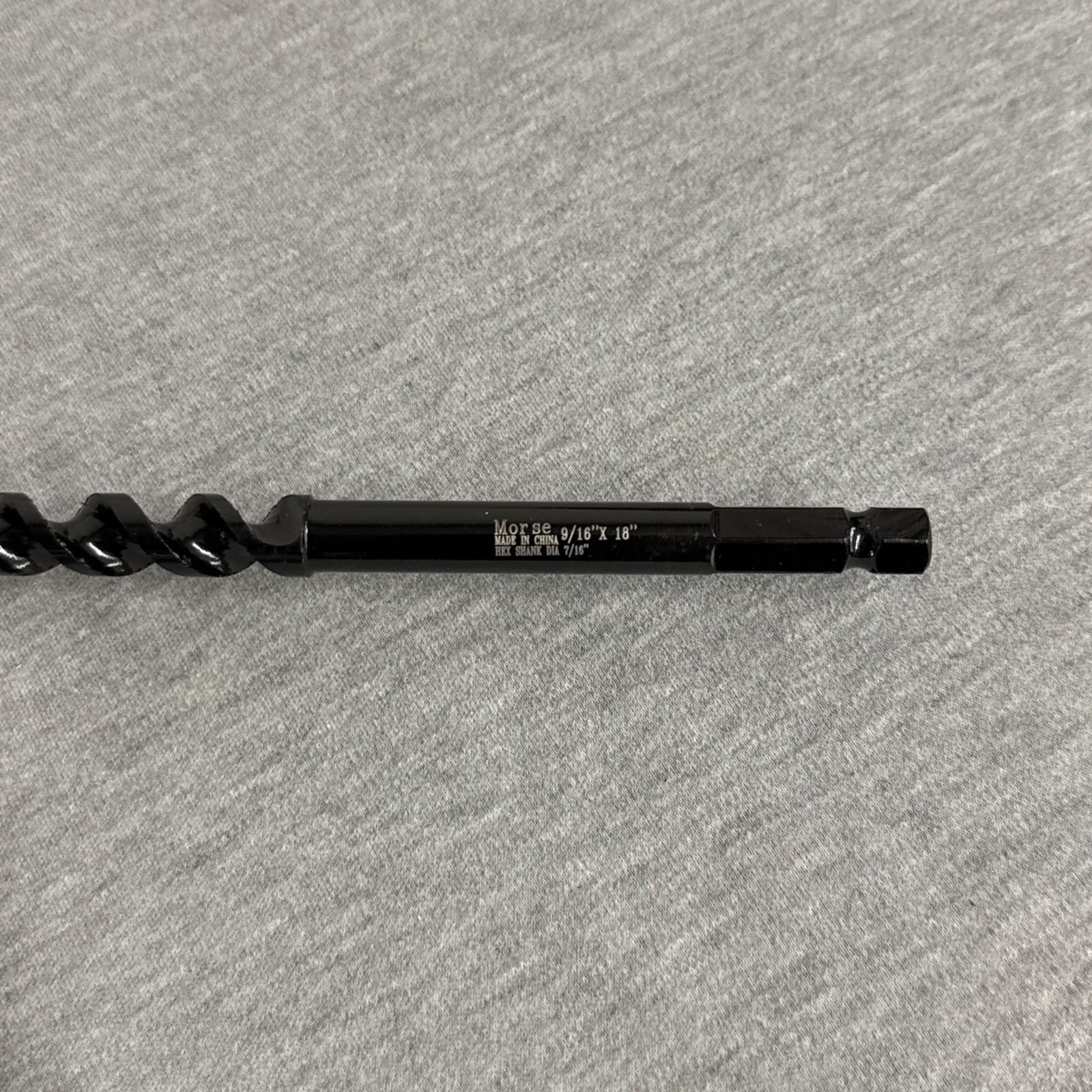 M.K. Morse 9/16" x 18" Double Cut Auger Bit WSAB180562 - (2-PACK)