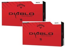 Callaway 2025 Diablo Tour Golf Balls - 2 Pack 30 Balls
