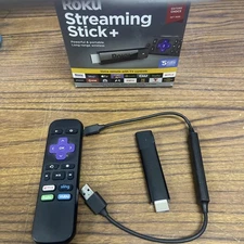 ROKU STREAMING STICK+ 4K HDR MEDIA PLAYER 3810X