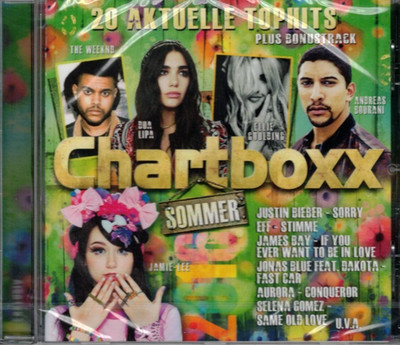 Chart Boxx - Sommer 2016 - 20 Tophits - CD Sampler Neu & OVP Sealed