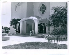 1963 St Johns Catholic Church Jack Belich St Petersburg Fl Vintage Photo 8x10