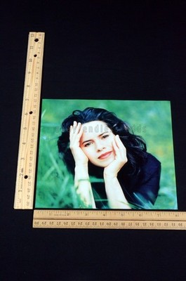 1995 Natalie Merchant Photo Portrait Pinup Magazine Page Print Ad 90s 1990s
