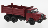 Brekina 78103 Man 26.280 Dhak Kipper Dunkelrot/Schwarz 1972 H0 1:87 Neu & Ovp