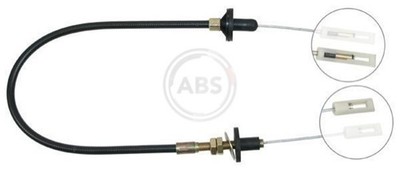 Kupplungsseil Kupplungszug A.B.S. K24550 für 53B SANTANA PASSAT SCIROCCO 33B VW