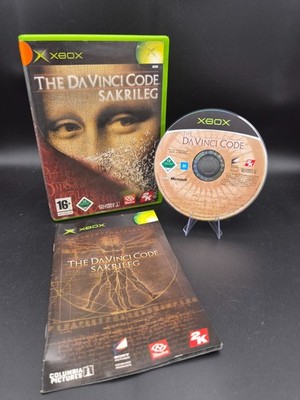 The Da Vinci Code Sakrileg - Xbox Classic - PAL Deutsch - OVP - Anleitung