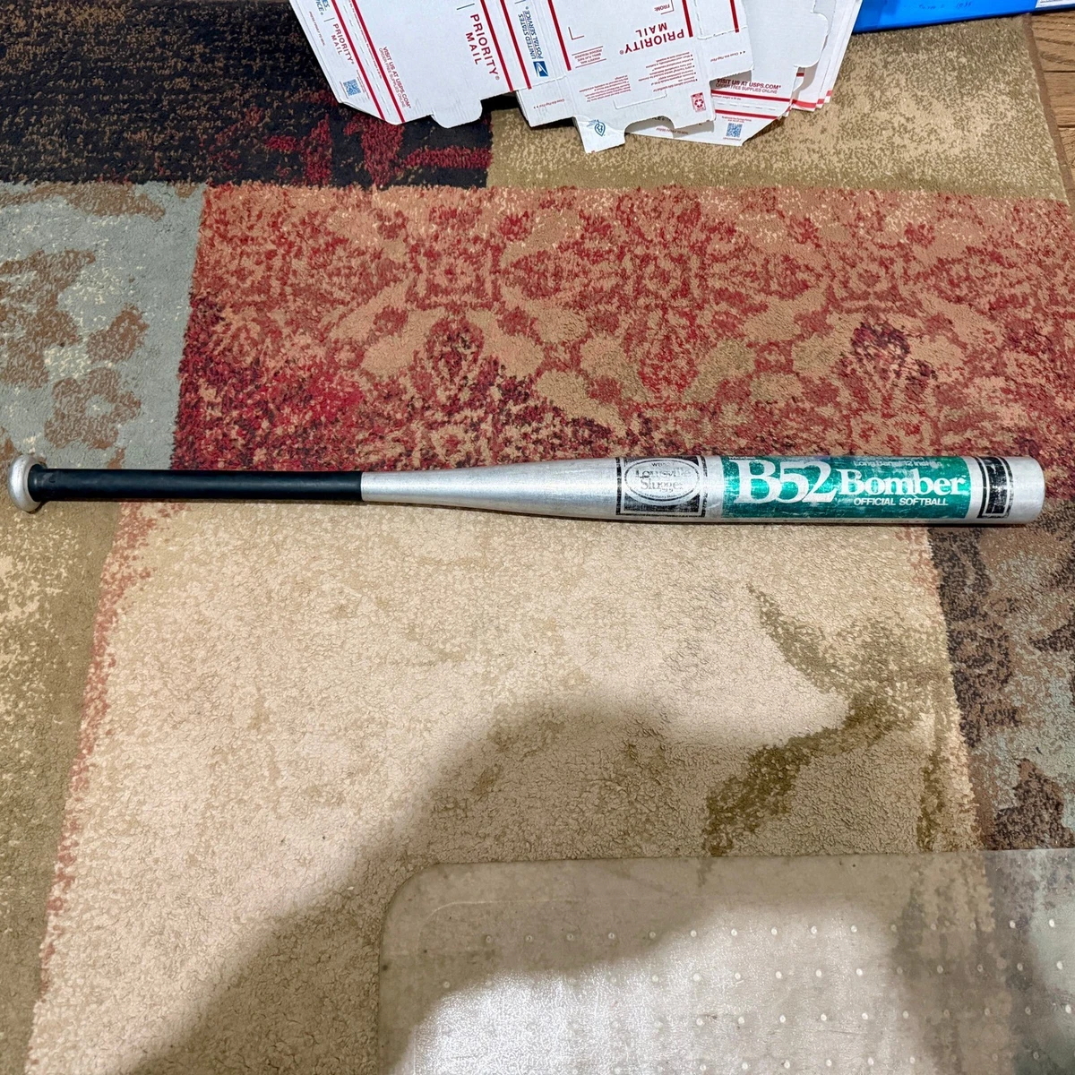 Batte De Softball Louisville Slugger B52 Bombardier 34 Pouces 30 Oz – Adulte, Canon 2 1/4