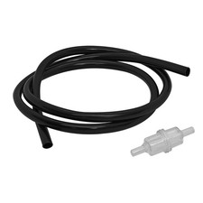 Hose Petrol Black 5x8mm & Filter Motorcycle Scooter Moped 1M - MF9787