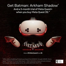 Meta Quest 3S 256GB Batman: Arkham Shadow Game Número de modelo: Q3S256