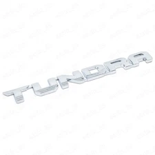 1PC Chrome Side Door Tundra EMBLEM Badge Letters For 2014-2024 Toyota Tundra