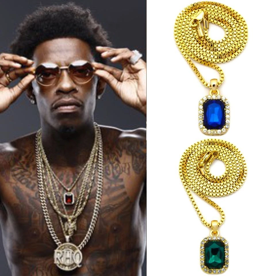 Mens on sale ruby chain
