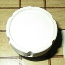Thermador OEM Oven Timer Knob White w/Grooves 00415595, 14-31-724-01, 415595