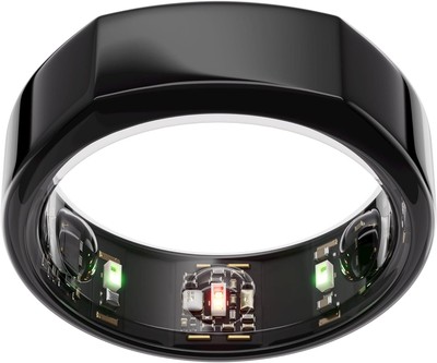 Oura Ring Gen3 Heritage - Black - Size 13 - Smart - First 13, 