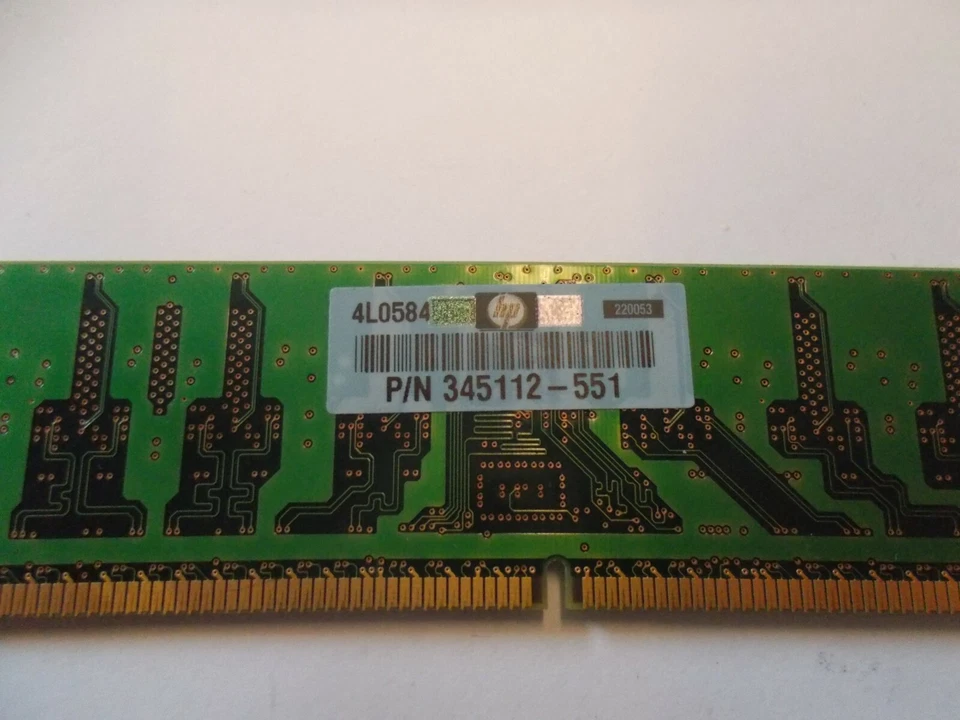 Infineon HYS72T6400HR-5-A 512MB DDR2 Ram f. Server, HP P/N 345112-551, #SU- 307 - Bild 3 von 3