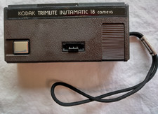Vintage Kodak Trimlite Instamatic 18 Camera With Strap Very Good Cond Untested