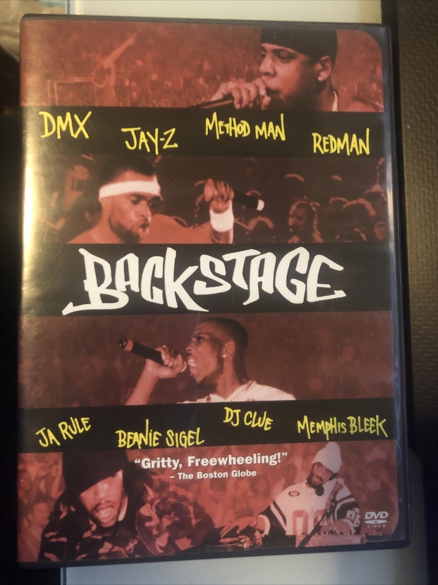 Back Stage Full Concert DVD Jay-Z DMX Method Man Redman