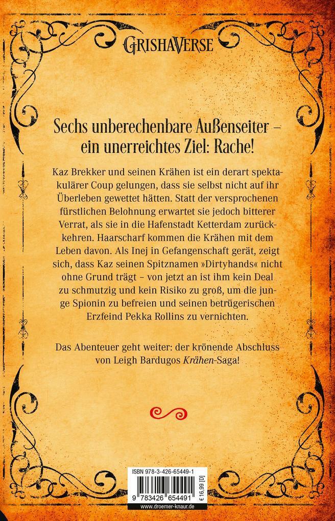Thumbnail - Das Gold Der Krähen | Leigh Bardugo | 2018 | Deutsch | Crooked Kingdom