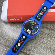 Swatch Quartz Wristwatches with Acrylic Crystal for sale