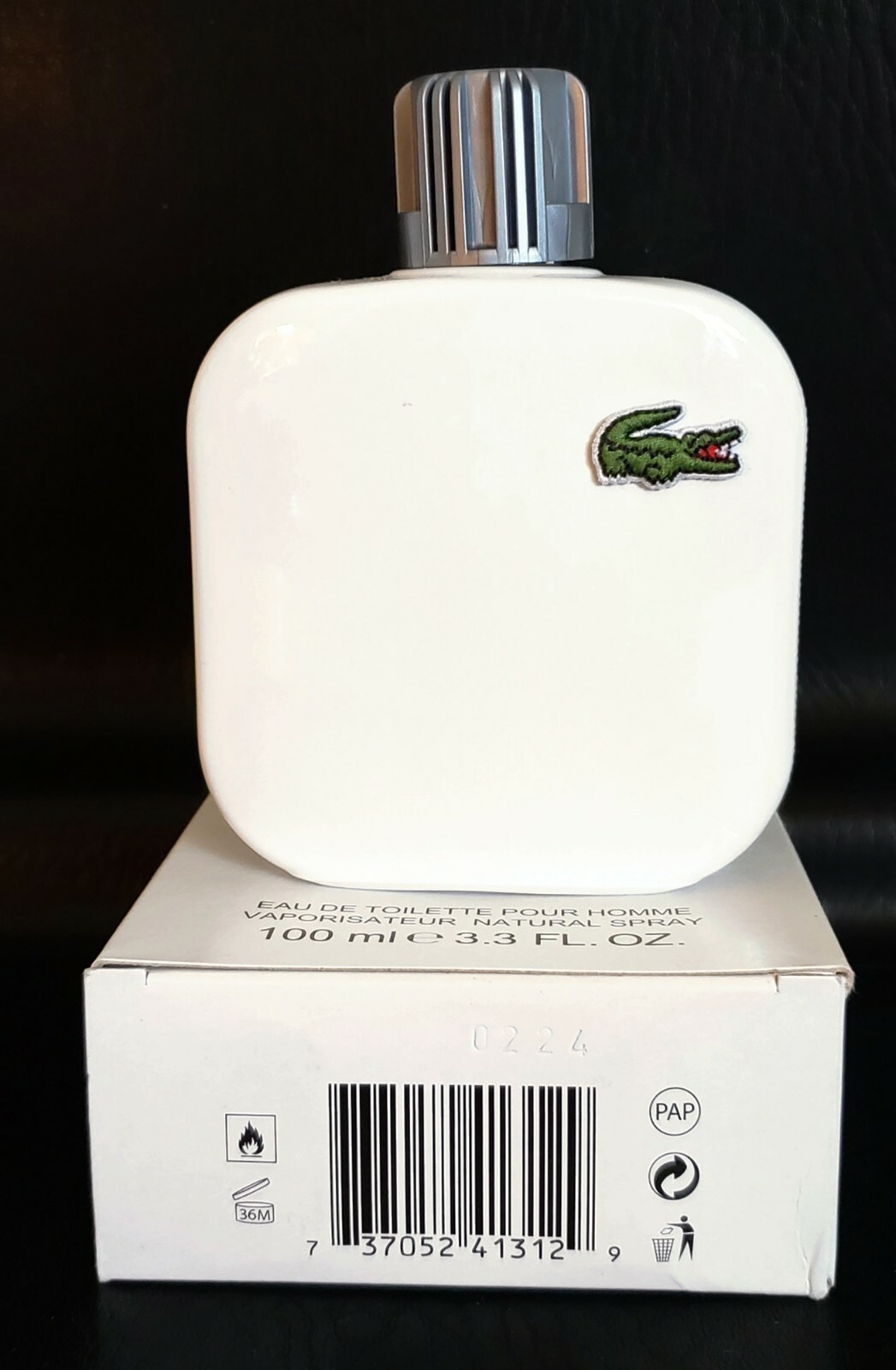 lacoste perfume white