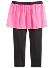 Ideology Girls' Size Large 14 Pink Hustle Skirted Capris Dance Class 29.50