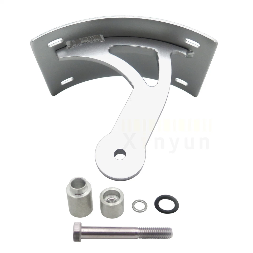 Side License Plate Bracket Holder Curve Silver For Suzuki 06- 13 Boulevard M109R Foto 3 de 4