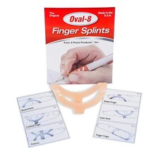 3-Point Products Oval-8 Finger Splints Pack of 1  Size 2 