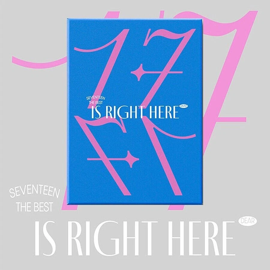 17 IS RIGHT HERE DEAR Ver. 新品未開封 CD 72枚 SEVENTEEN [17 IS RIGHT HERE] Album DEAR Ver/2CD+Binder+25