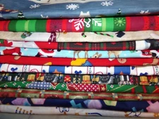 CHRISTMAS Snowman SNOWFLAKES  NOVELTY Cotton quilt FABRIC U-Pick 1/2 yd cuts