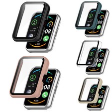 PC Frame  Tempered Film Integrated Protective Case Cover For Huawei Watch Fit2