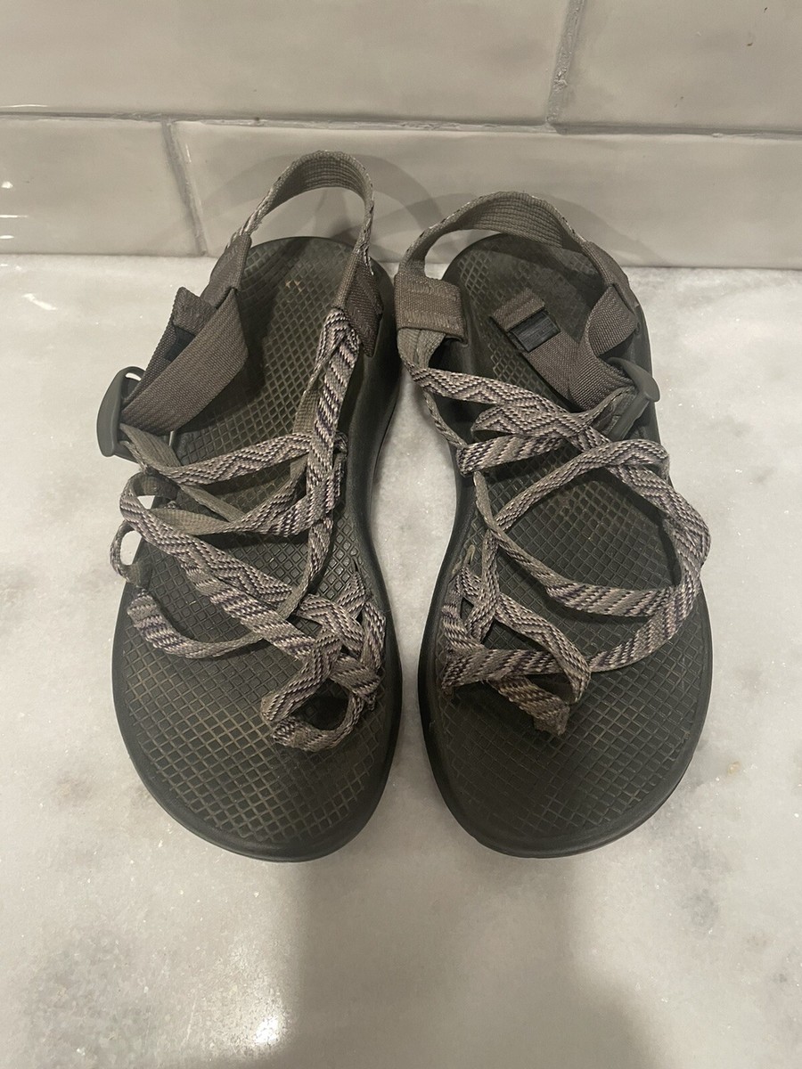 CHACO WOMEN PURPLE GRAY ZX/2 LAVENDER CLASSIC SPORT SANDAL W8