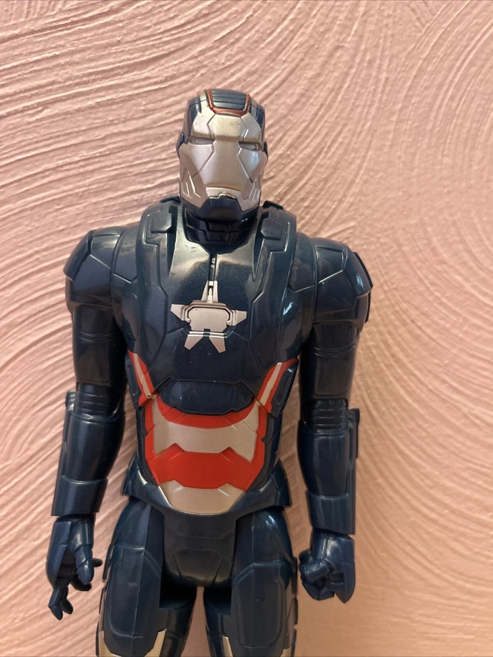 Marvel Avengers Comics Iron Patriot Captain AmericaAction Figure 12" 2013 Hasbro - Image 2 of 4