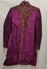 Mens sherwani Pakistani India kurta pyjama embroidered Eid diwali festival