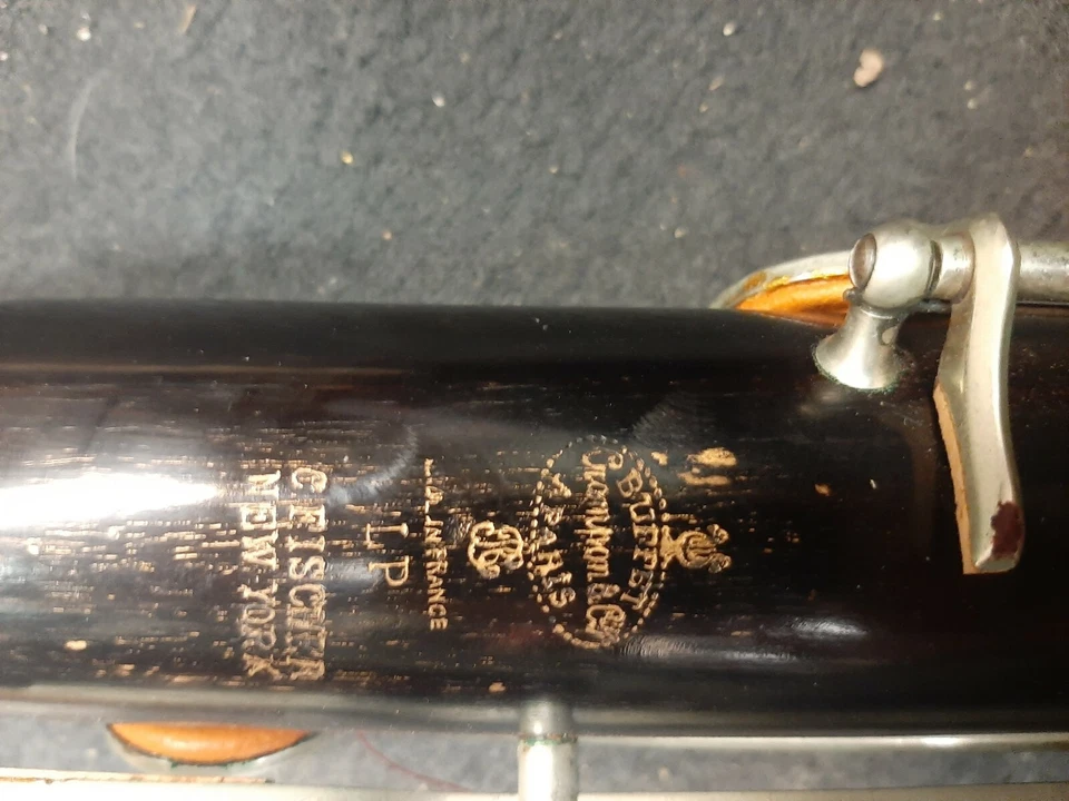BASS CLARINET BUFFET WOOD READY TO PLAY COMPLETLY RECONDITIONED LOWERED  PRICE - Image 4 of 4