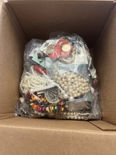 Jewelry Craft Lot Harvest Repair Repurpose Upcycle Mostly Wearable 6 Lbs