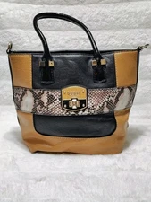 Guess Purse Small Size Vintage Woman’s Hand Bag Handbag Snakeskin