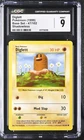 Pokemon Card Diglett 47/102 Shadowless Base Set 1999 CGC 9 MINT