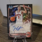 2025 Bowman Mega Box Basketball Black Mojo Refractor Milos Uzan #CPA-MU