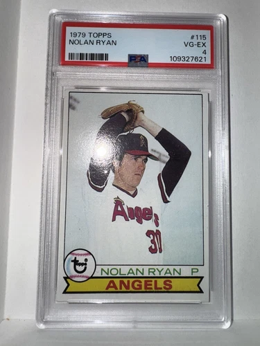 1979 TOPPS #115 NOLAN RYAN PSA 4