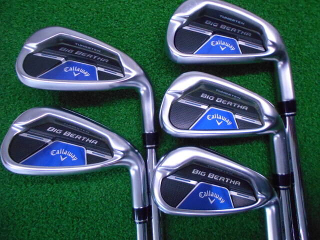 キャロウェイ BIG BERTHA B21 #6～PW スチールS Callaway BIG BERTHA B21 Iron Set 6-pw NS PRO ZELOS 7 S | eBay
