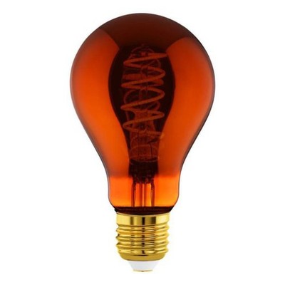 Eglo LED Spiral Filament A75 Birne 4W E27 Kupfer extra warmweiß 2000K DIMMBAR