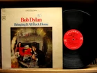 Bob Dylan / Bringing It All Back Home - Classic Folk Rock - 1965 OG Pressing