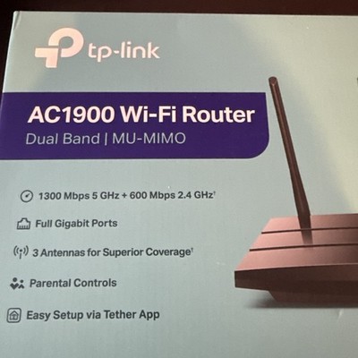TP-Link AC1900 Smart WiFi Router (Archer A8) -High Speed MU-MIMO Wireless Router