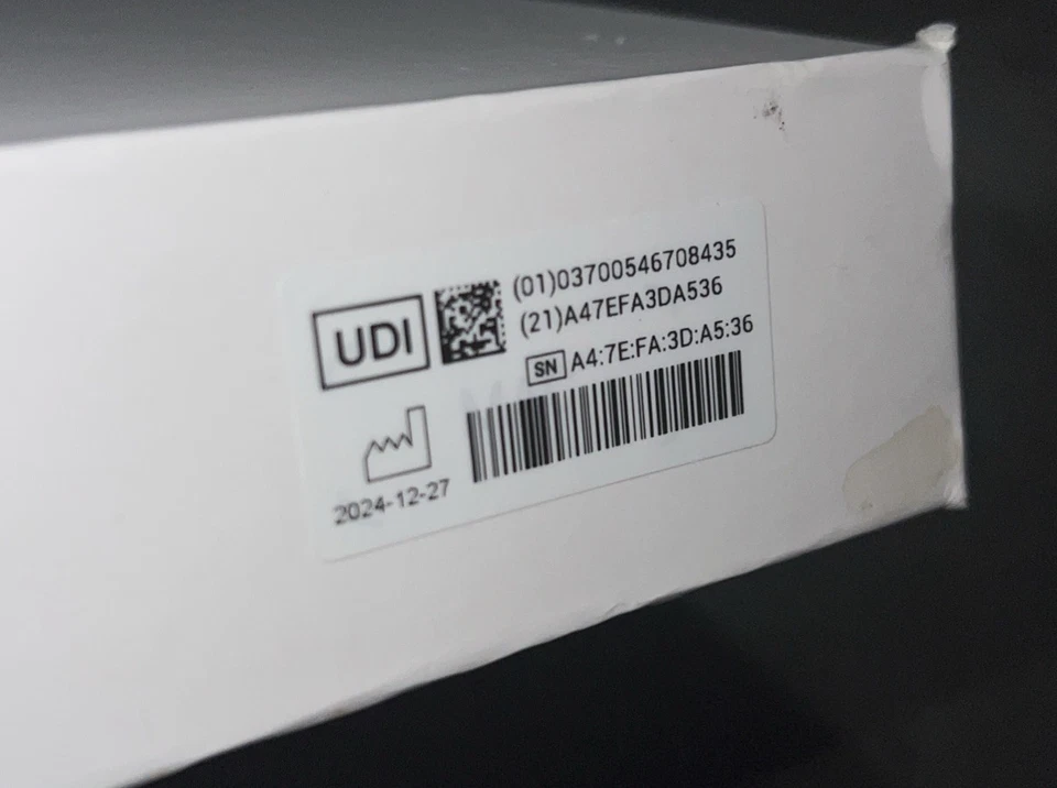 WITHINGS BODY SCAN SMART SCALE WBS08 BLACK IN NEW ORIGINAL BOX - Image 4 of 4