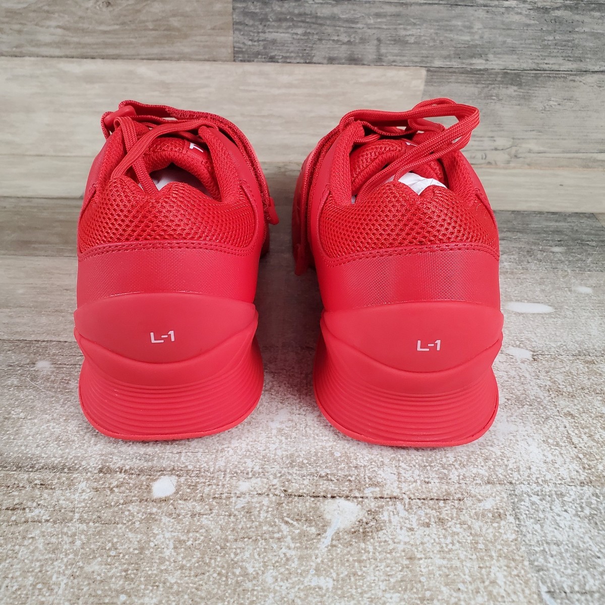 TYR L-1 Lifter Weightlifting Training Shoes Mens 9 Red Fitness Sneaker Gym TYR L-1 Lifter Weightlifting Training Shoes Mens 9 Red  main image 3