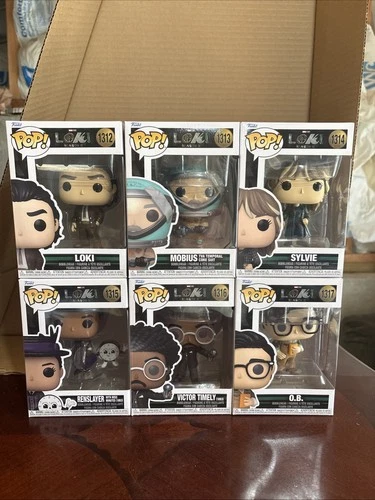 Funko Pop! Marvel Loki Season 2 - Complete Set Of 6
